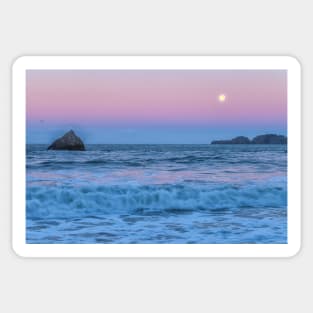 Moon Set Sticker